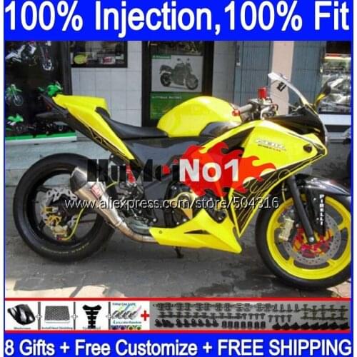 OEM Injection For HONDA CBR250R MC41 11 12 2013 2014 2015 127MC.31 CBR250 CBR 250R 250 R 2011 2012 13 14 15 Fairing yellow light