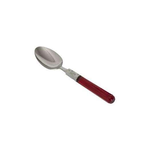 Red Color 6'LI Platinum Spoon Set