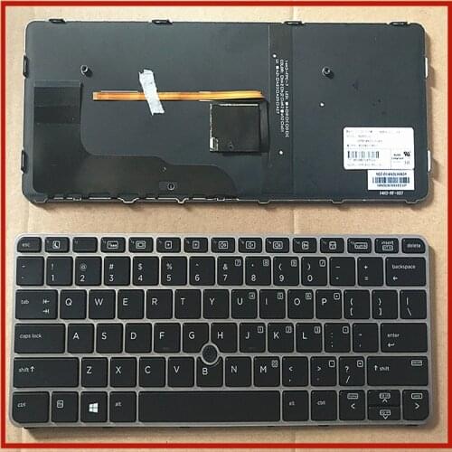 Notebook English keyboard with backlit For hp elitebook 725 G3 820 G3 828 G3 G4