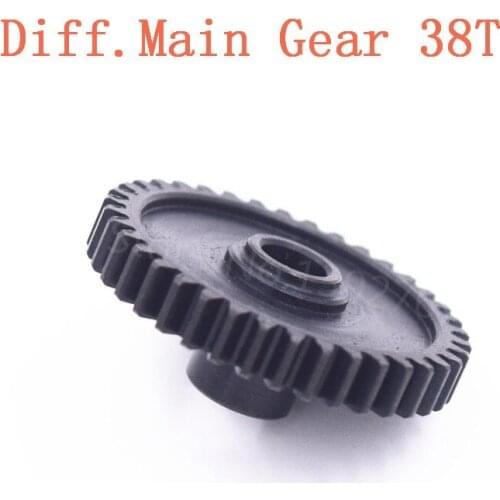 RC Wltoys Upgrade Metal Diff.Main Gear 38T A949-24 Spare Parts For 1/18 Scale Models A949 A959 A969 A979 k929 Remote Control Car