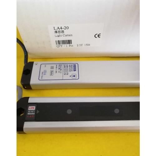 Original one set Taiwan FOTEK light curtain sensor LA4-20 LA4-20Rx LA4-20TX