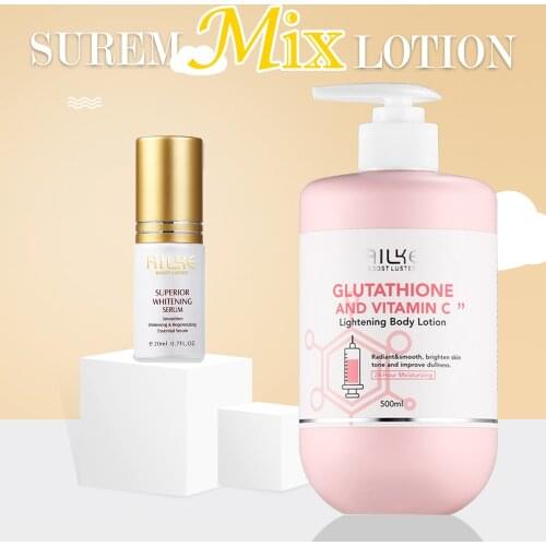 AILKE Bleaching Brightening Skin Tone Body Lotion, Suitable Knuckle, Elbow, Leg, Korean Skin Care Cosmetic 24 Hours Moisturizing