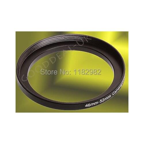 Lens Filter Adapter ring Free shipping 46mm-52mm 46-52mm 46 to 52Step Up Ring Lens Filter Adapter ring