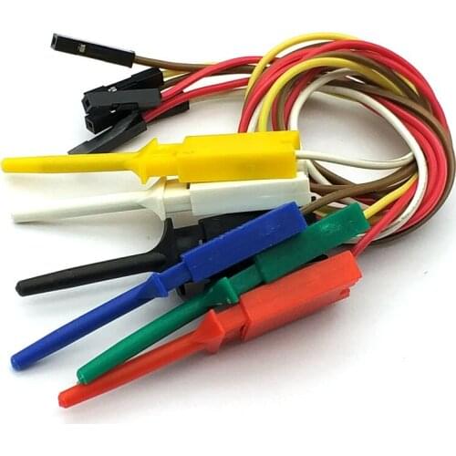 Quality Test of The Quality Test Hook Clip Logic Analyzer Test Folder for USB 24M 8CH