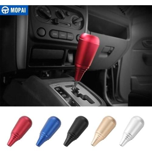 MOPAI Gear Shift Knob for Suzuki jimny 2007-2017 Car Gear Head Shifter Lever Decoration Cover for Suzuki jimny Accessories