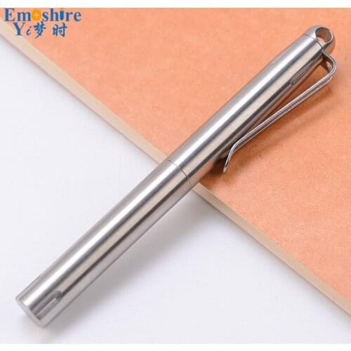 New Full Metal Ballpoint Pen Metal Roller Ball Pen Luxury Stationery for School Office Supplies Metal Safety Pen P769