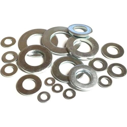 50Pcs M2.5 M3 M3.5 M4 M5 M6 M8 Stainless Steel Large Size Flat Washer