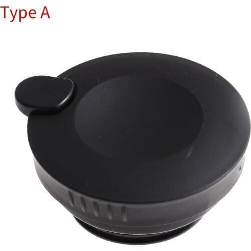 Thermal Insulation Mug Cap Travel Vacuum Flask Coffee Tea Pot Stopper Plastic Hot Water Bottle Cover Cup Lid with Press Button