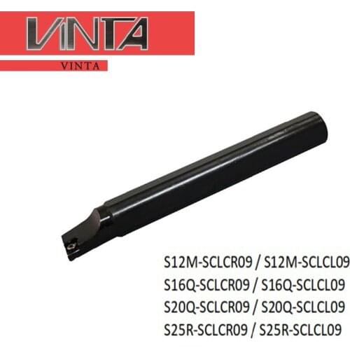 CNC lathe internal turning tool holder S12M-SCLCR09/S16Q-SCLCR09/S20Q-SCLCR09/S25R-SCLCR09 tool holder boring bar