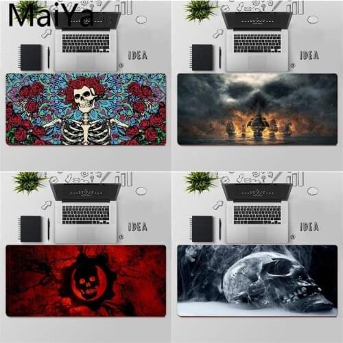 Maiya Top Quality Skull Vintage Stylish Rubber PC Computer Gaming mousepad Free Shipping Large Mouse Pad Keyboards Mat