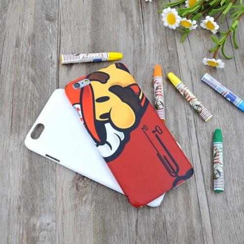 10pcs/lot DIY 3D Blank sublimation Case cover Full Area Printed For iphone 6 6S 7 6 6S PLUS 7 PLUS Custom Name Personalize cover