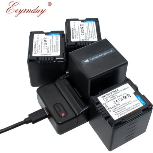 4x CGA-DU21 VW-VBD210 Replacement Battery Charger set For Panasonic CGA DU21 DU21 GS150 GS180 GS320 GS400