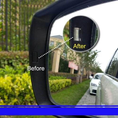 Car Styling 2PCS ABS Mirrors Turn Signal Auxiliary Trim for Subaru WRX STi 2007-2019 / BRZ Toyota 86 2013-2020