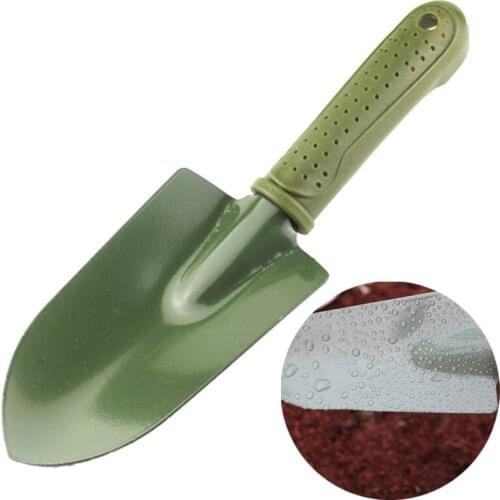 Large Shovel With Yellow And Black Handle Shovel Flower Planting Shovel Garden Wooden Handle Hand Tools Tao Hua Yuan Tools