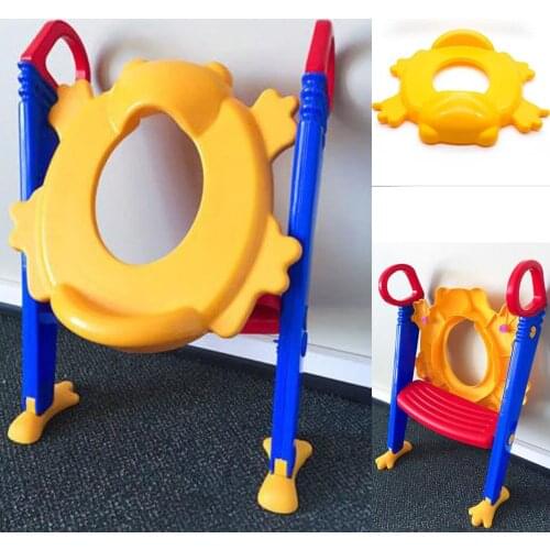 Baby Potty Training Seat Childrens Potty Baby Toilet Seat With Adjustable Ladder Infant Toilet Training Folding Seat