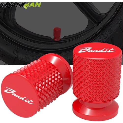 For SUZUKI Bandit 1200 1250/S/F 250 400 650 GSF650 bandit GSX1250 GSX1400 Motorcycle Car Wheel Tires Valves Tyre Stem Air Caps