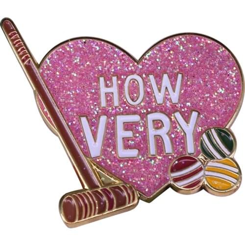 How Very Heathers Enamel Pin Theatre Enthusiasts Brooch Perfect Shiny Accessory to Show Your Love of This Smash-hit Musical
