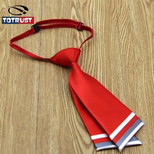 Korean Women Neck Tie Female Occupation College Students Uniform Neckties Collar Business Stripe Print Neck Ties Woman Necktie