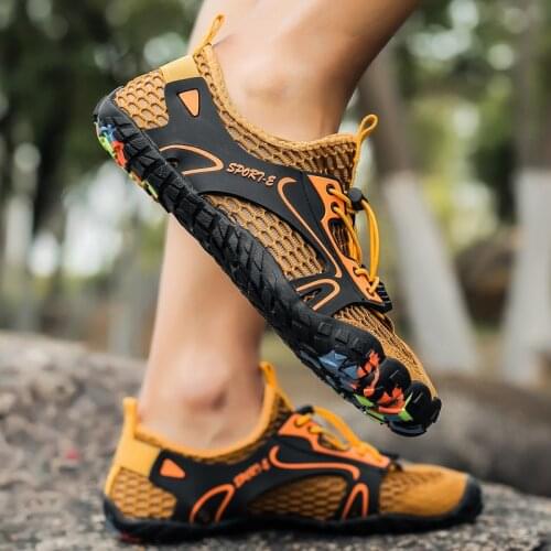 Men Non Slip Beach Sneakers Quick-Dry Breathable Wading Shoes For Women Unisex Outdoor Sports Wearproof Water Shoes