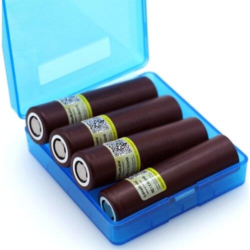 4PCS Liitokala original for 18650HG2 3000mAh 3.6V 18650 lithium continuous discharge 20A dedicated electronic battery+box