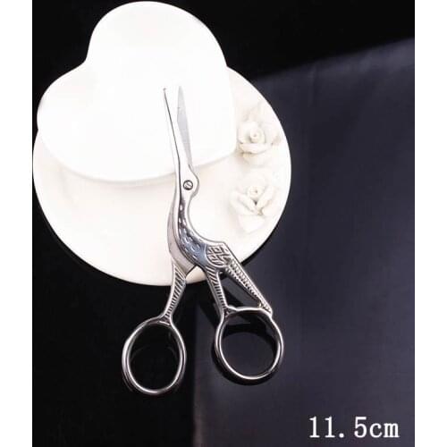 Retro Stork Scissors Sewing Scissor Vintage Classic Handicraft Fabric Antique Stitch Craft Tool DIY Sewing Tailor Cheap