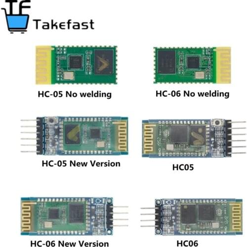 10PCS New version hc-06 HC06 RF Wireless Bluetooth Transceiver Slave Module RS232 / TTL to UART converter and adapter hc-05 HC05