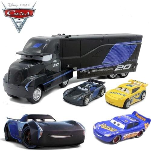 27 Style Hot Toy Disney Pixar Cars 3 Metal Car Lightning McQueen Black Storm Jackson Model Car Educational Toy Boy Birthday Gift