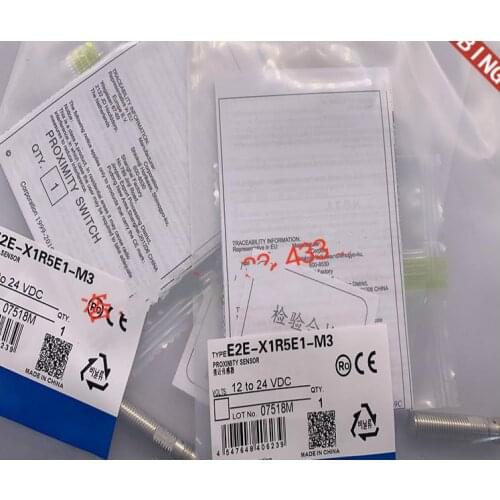 3pcs New High Quality omron Proximity switch E2E-X1R5E1-M3 E2E-X1R5E1-M1 E2E-X1R5E2-M3-Z E2E-X1R5F1-M3-Z E2E-X1R5E1-M3-Z