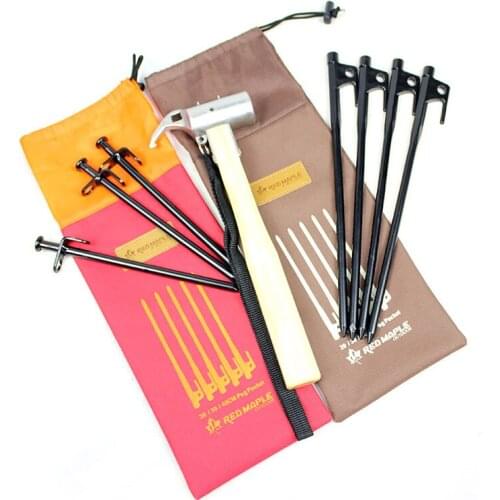 40CM outdoor camping tool bag tent nail carrying bag nail bag camping hammer storage bag tent accessory bag