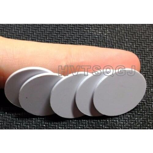 500pcs Free shipping China factory Small Smart Clear 125khz EM4305 Rfid Coin Tag/Card