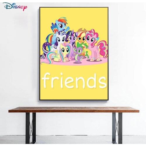 Disney Diamond Painting My Little Pony Diamond Cross Stitch Art Exquisite Home Decoration Hanging Painting Decoration Gift DIY5D