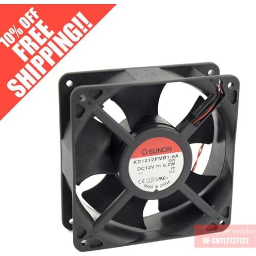 FOR SUNON power supply fan KD1212PMB1-6A.GN 12v 6.2w dual ball