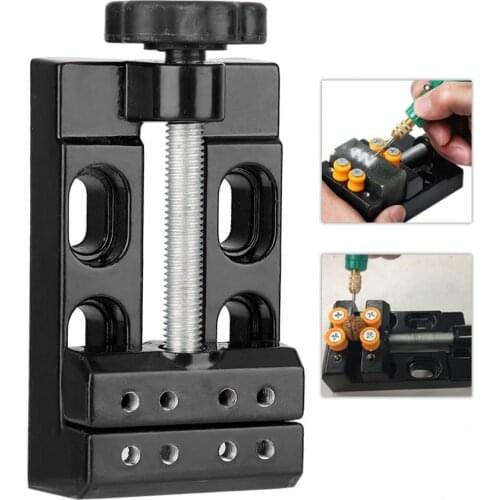 Electric Drill Flat Vice Miniature Clip Opening Table Clamp Jewelry Tools High Quality DIY Jewelry Tool For Jeweler Making