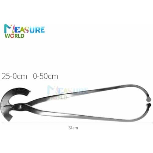1pcs Stainless Steel Collin Pelvimeter Pelvic Insider Diameter Measuring Instrument Pelvic Scale Pelvic Gauge Pelvimeter