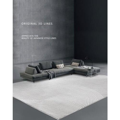 Japanese Style Living Room Carpet Nordic Coffee Table Simple And Light Luxury Rug Home Bedroom Floor Mats Large Area Blanket
