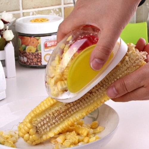 Hot New Useful Corn Stripper Cutter Corn Shaver Peeler Cooking Tools Kitchen Cob Remover