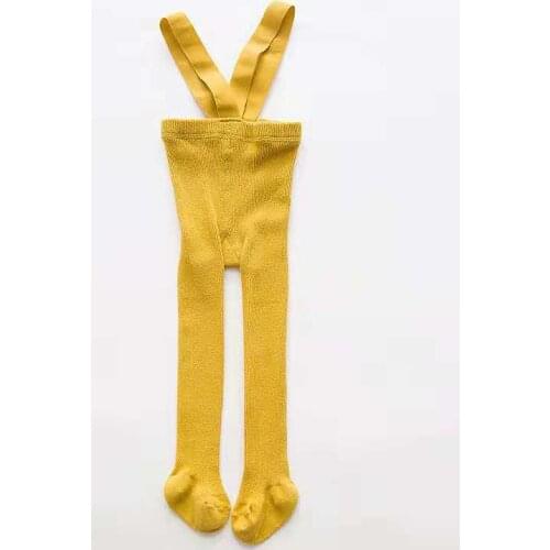 South Korea fashion Newborn Baby Pants 100% Cotton Baby Pantyhose High Waist Cross Belt Baby Leggings Baby Boys Girls Pants