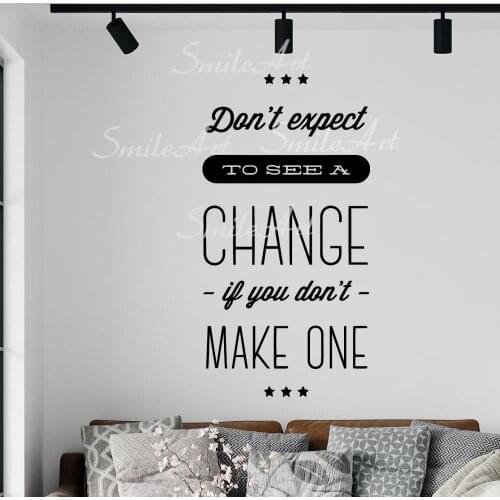 Cartoon Phrases Self Adhesive Vinyl Wallpaper Kids Room Nature Decor Wall Art Sticker Murals