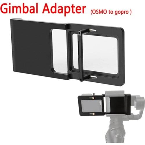 Stabilizer Gimbal Switch Plate Adapter Mount for Gopro Hero 7 6 5 4 3+ for DJI OSMO Zhiyun Feiyu Accessories