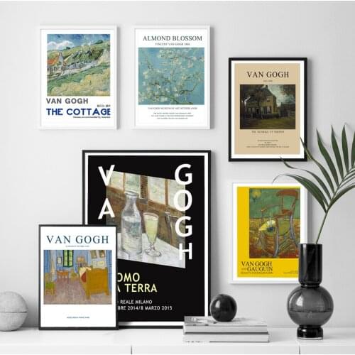 Van Gogh Abstract Landscape Canvas Poster Famous Classic Wall Art Print Decorative Picture Modern For Home Decor Living Room