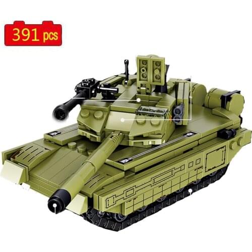 World War II Military Series WW2 Army 99A Main Battle Tank MOC Model Building Blocks Bricks Toys Gifts