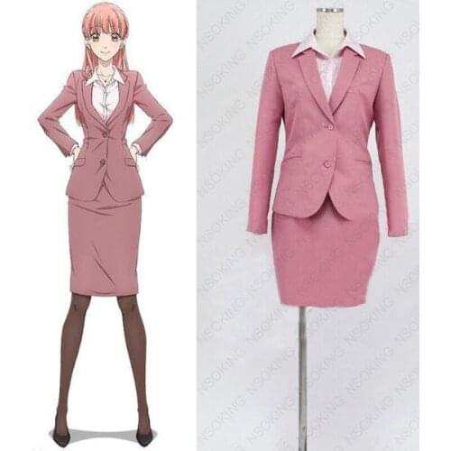 Wotaku ni Koi ha Muzukashii Wotakoi: Love is Hard for Otaku Cosplay Momose Narumi leading lady Uniform Costume