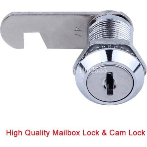 10PCS Cam Lock For Door Cabinet Mailbox Drawer Locker Keys Forcer Security Home Automation Locks 16mm/20mm/25mm/30mm/40mm K25