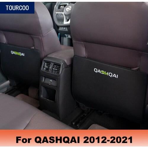 Child Anti-Kick Pad Rear Seat Protective Cover for Nissan Qashqai 2016-2018