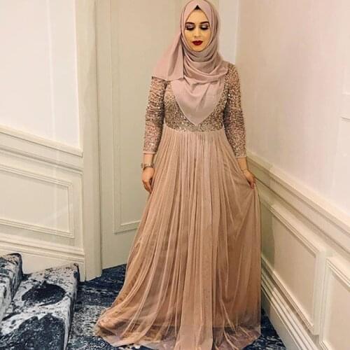 Slim Plus Size Full Dresses Muslim Costume Traditional Clothing Turkish Arabic Eid Mubarak Abaya Gown Women Dress