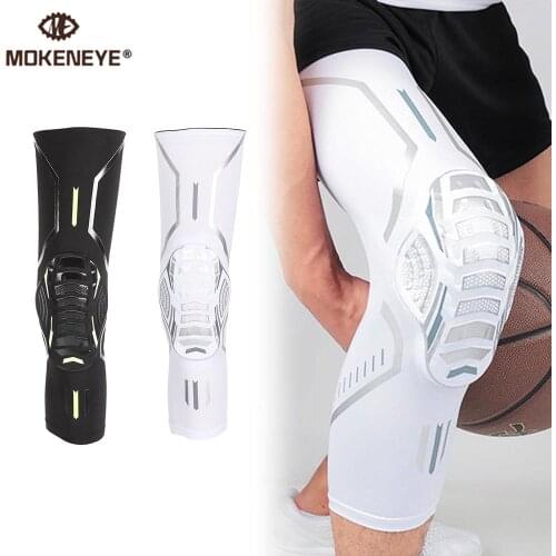 1 Piece Sport Protection Kneeguard Comfortable Breathable Knee Pad Muscle Pressure Elastic Shock-proof Anti-collision Protector