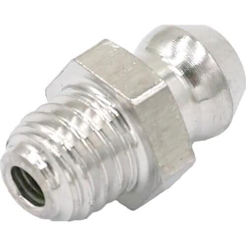 10pcs 1/4-28 UNF male Stainless Steel Grease Zerk Nipple Fitting For grease gun