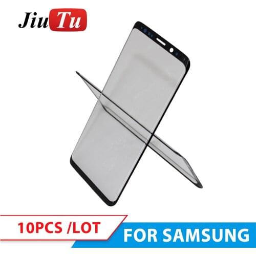 10pcs LCD Front Touch Screen Glass Outer Lens For Samsung Galaxy S7 Edge S8 S8 Plus S9 S9 Plus Note 8 LCD Repair