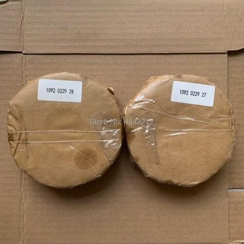 Free shipping 2pcs/set genuine 1092022928/1092022927 driving shaft gear wheel set for AC screw air compressor