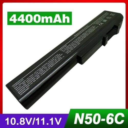 6 cells Laptop Battery For ASUS 90-NQY1B1000Y 90-NQY1B2000Y A32-N50 A33-N50 N50 N50A N50E N50F N50T N50TA N50TP N50TR N50V N50VA